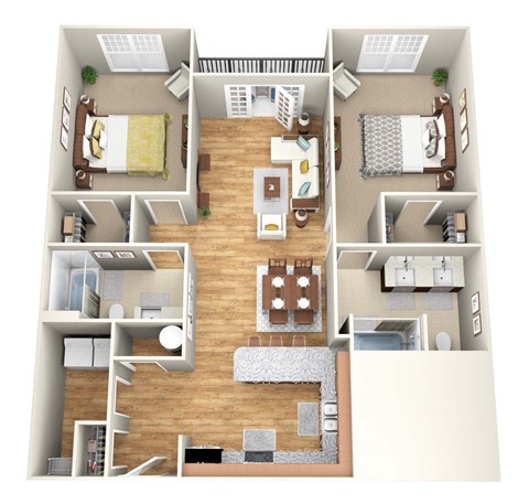 The Newbridge Floor Plan at Greenway at Stadium Park, North Carolina